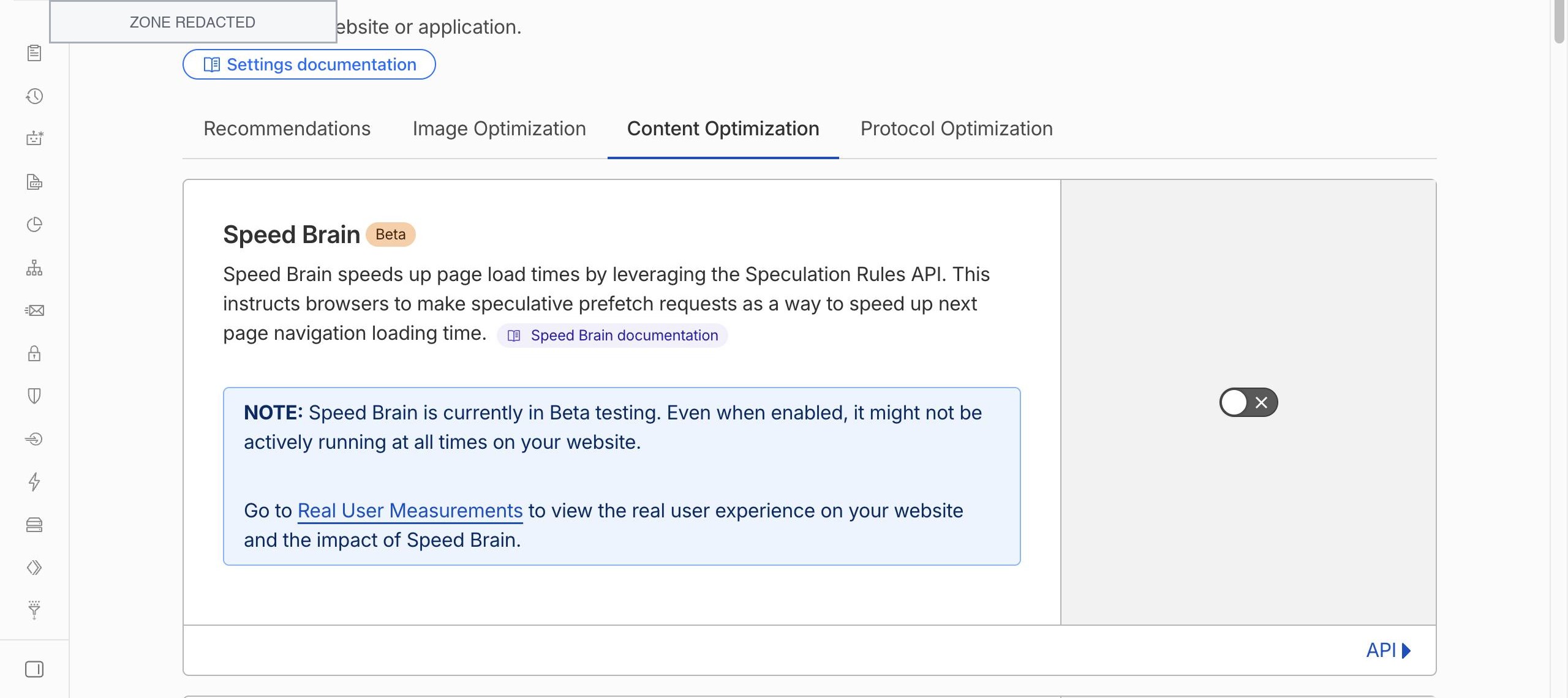 Cloudflare Content Optimization